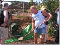 compost process shovel